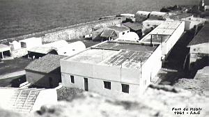 MERS EL KEBIR B VUE DE L INTERIEUR DU FORT 1961
